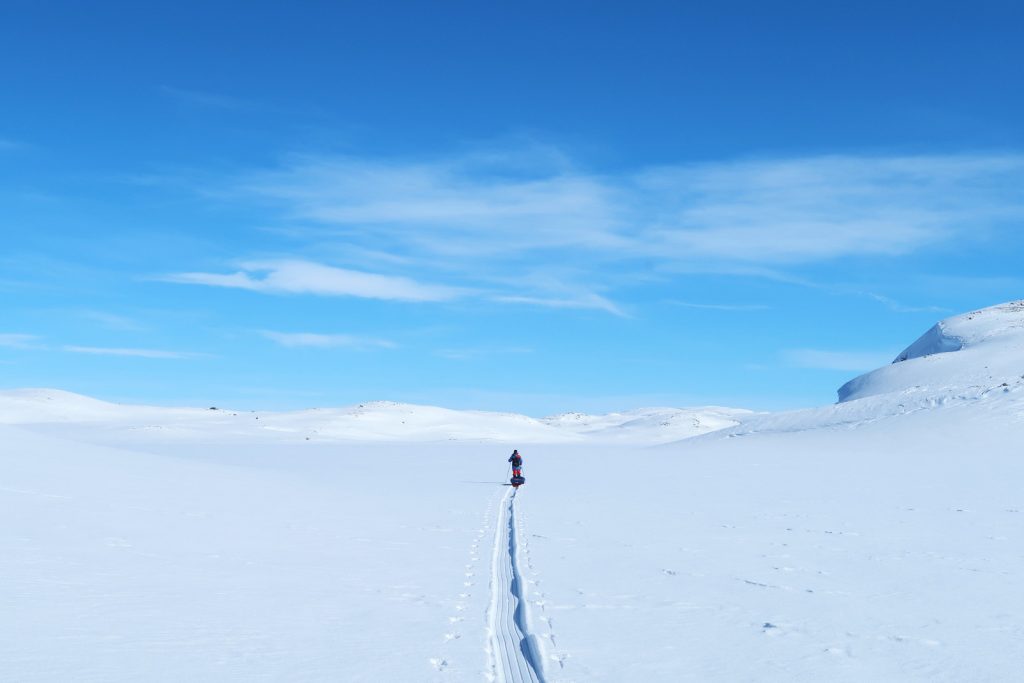 Auf dem Bismarvatnet