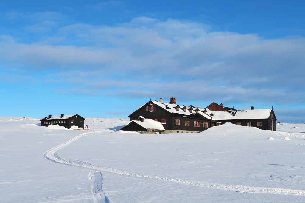 Die Hütte Sandhaug