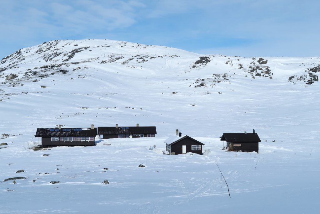 Die Hütten von Kjeldebu sind erreicht